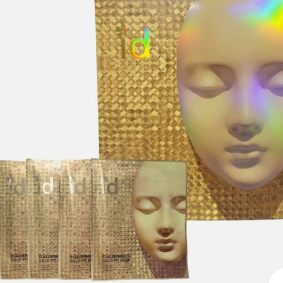 👑 NEW/SEALED ID.AZ Dermastic Gold Fit Mask 👑 - Picture 5 of 14